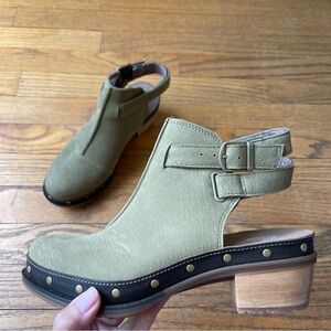 NEW Chaco Cataluna Clog Moss Olive Green JCH107478 Size 6 NWOT